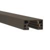 23.62 Inch 120V Single Circuit H Track - Dark Bronze