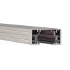 47.24 Inch 120V Single Circuit H Track - Brushed Nickel